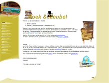 Tablet Screenshot of boekenmeubel.nl